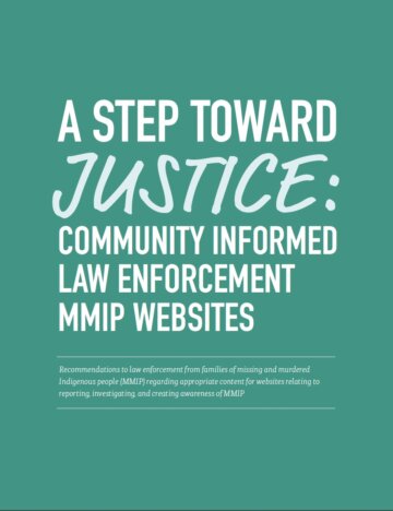 A Step Toward Justice: Community Informed Law Enforcement MMIP Websites