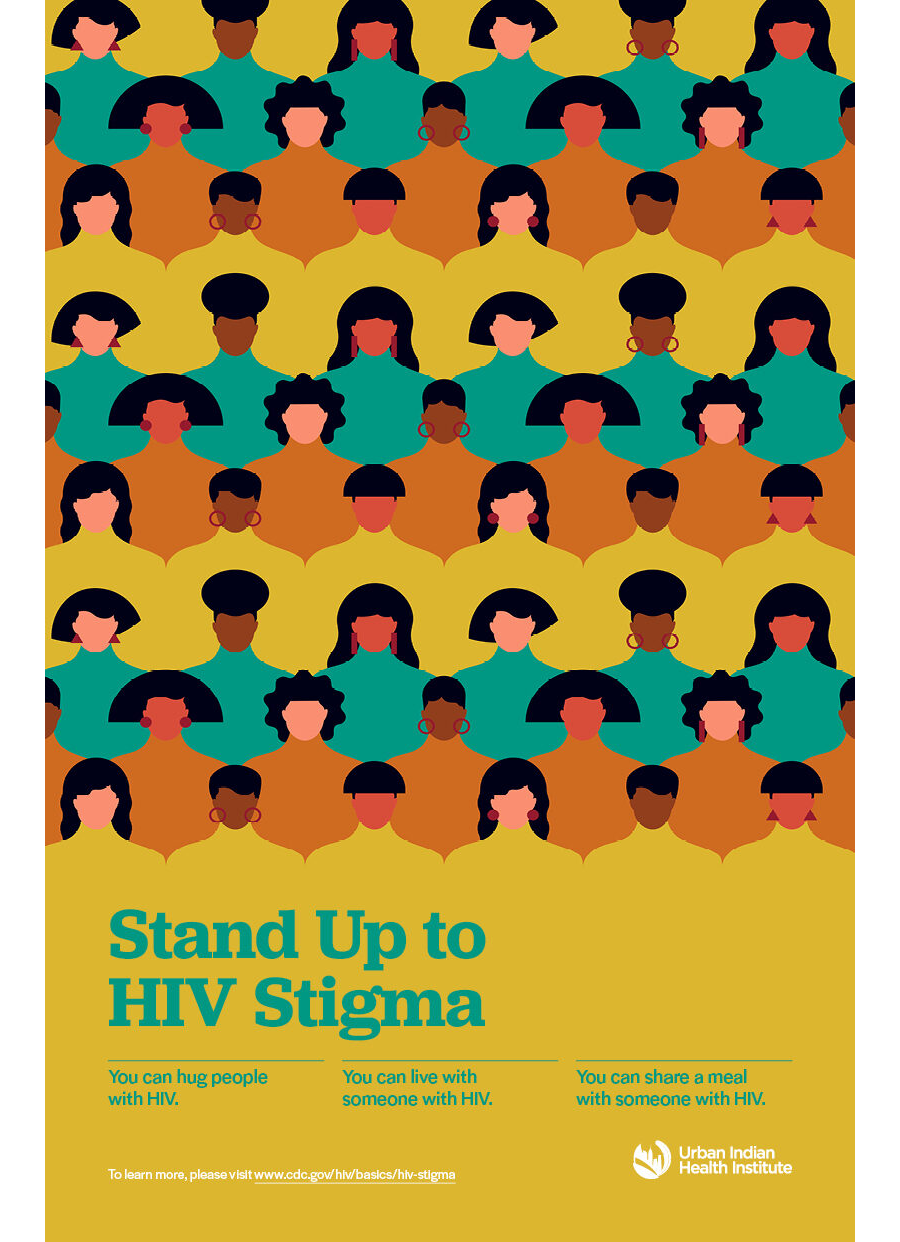 HIV Poster Series: Stand Up to HIV Stigma